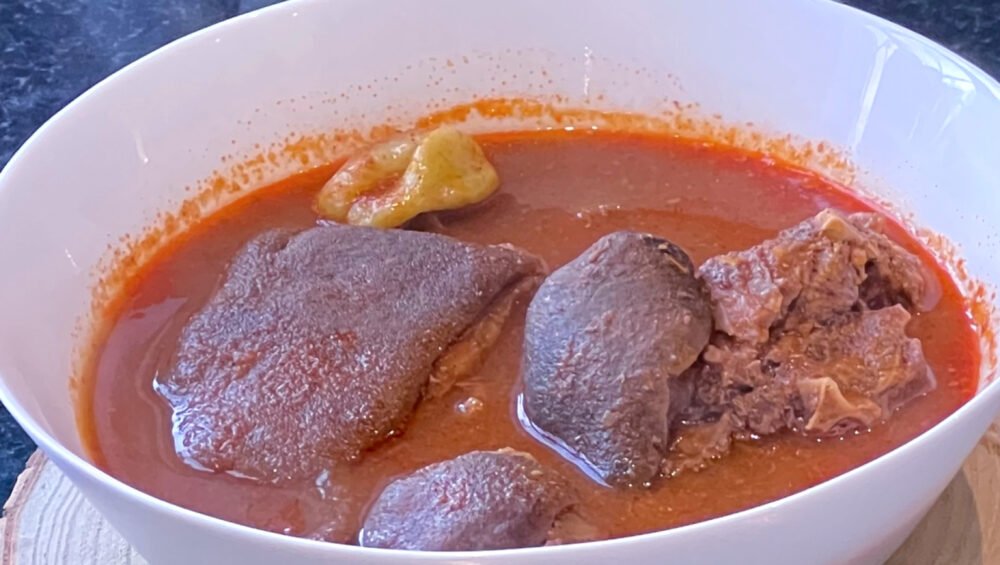 Goat Light Soup (Aponkye Nkrakra)