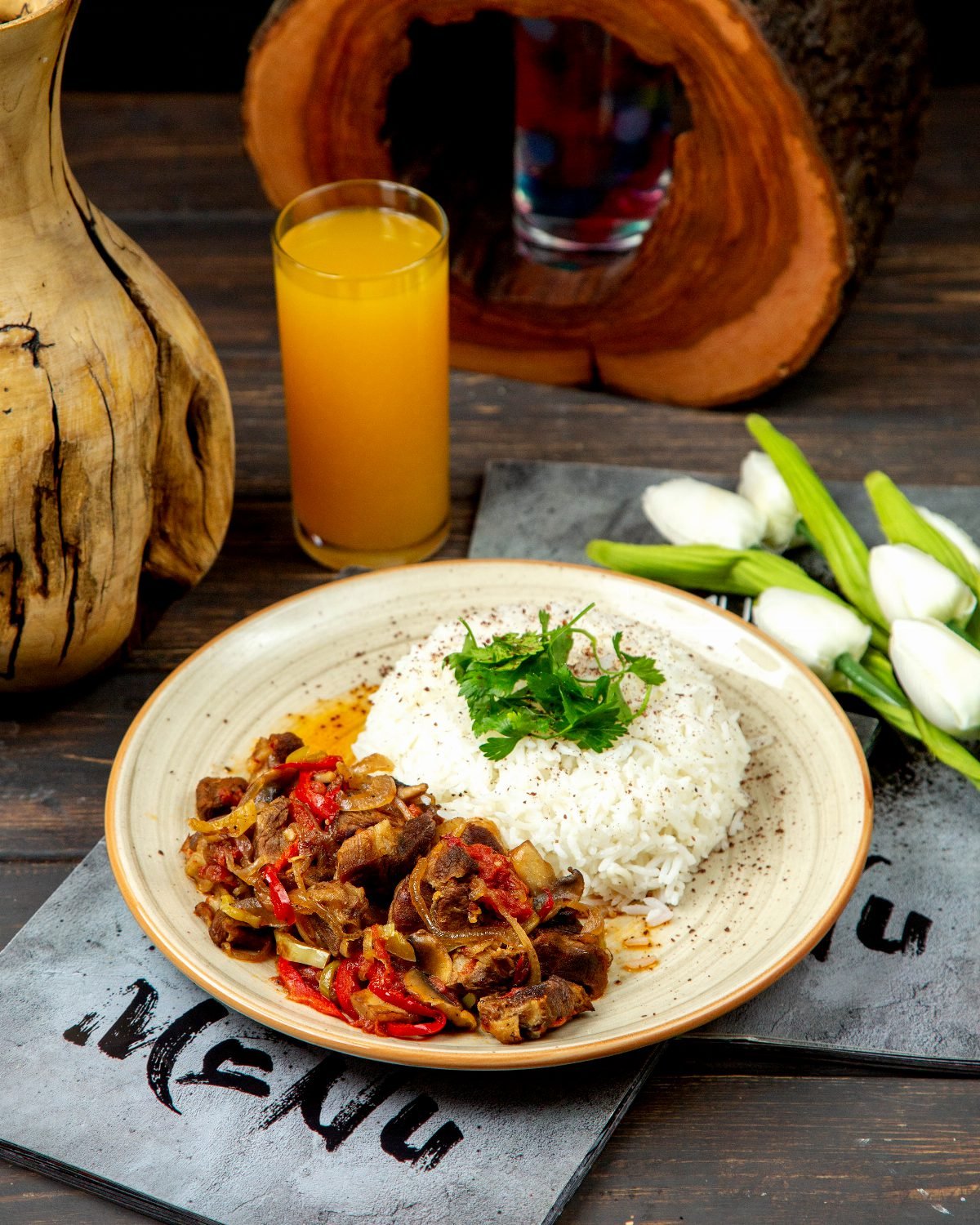 Ghanaian weekend feast